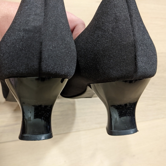 Abella Black Heels - Picture 7 of 12